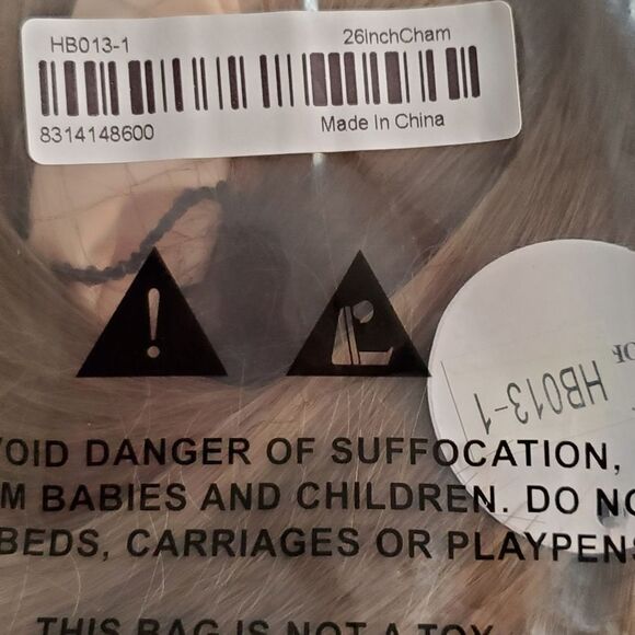 Ombre synthetic wig with bangs. 24 inch. New. Cosplay etc. - Picture 2 of 2